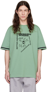 Зеленая футболка \Le T-Shirt Banana\&quot;&quot; Jacquemus