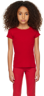 Эксклюзивная детская красная футболка SSENSE Bellevue Gil Rodriguez
