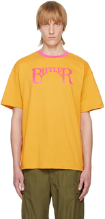 Эксклюзивная оранжевая футболка SSENSE Arch BUTLER SVC