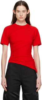 Красная облегающая футболка SPENCER BADU