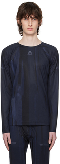 Темно-синяя футболка с длинным рукавом базового слоя Columbia Edition Madhappy