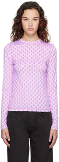 Розовая футболка с длинным рукавом Juno Stine Goya