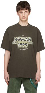 Коричневая футболка &apos;1999 Nomad&apos; Song for the Mute