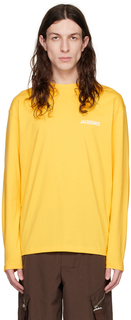 Желтая футболка Le T-Shirt Manches Longues&apos; Футболка Jacquemus