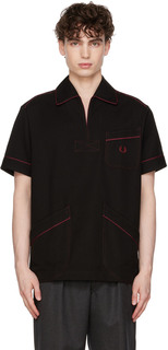 Черная рубашка Fred Perry Edition Nicholas Daley