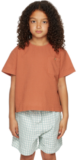 Детская оранжевая футболка Hudson Daily Brat