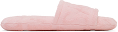 Розовые жаккардовые тапочки Versace Underwear