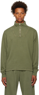 Зеленый яхтенный свитер Les Tien