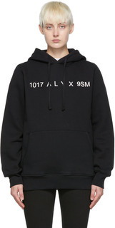 Черный худи из хлопка 1017 ALYX 9SM