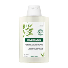 Шампунь для волос KLORANE Сверхмягкий шампунь для всех типов волос с молочком овса Ultra-Gentle Shampoo