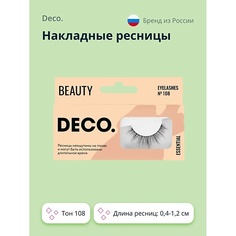 Ресницы накладные DECO. Накладные ресницы ESSENTIAL №108 1.0