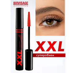 Тушь для ресниц LUXVISAGE Тушь XXL СУПЕРОБЪЕМ эффект НАКЛАДНЫХ РЕСНИЦ