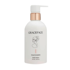 Лосьон для тела GRACE FACE Увлажняющий лосьон для тела с ниацинамидом с легким шиммером 250.0