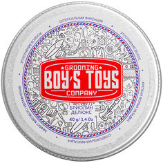 Паста для укладки волос BOYS TOYS Бриолин для укладки волос сверх сильной фиксации со средним уровнем блеска Deluxe