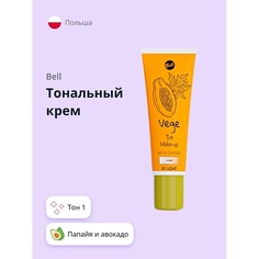 Тональное средство BELL Тональный крем VEGE с экстрактом папайи и авокадо