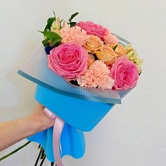 Букет живых цветов VORNIKOV BOUQUETS Букет с розами Талисман