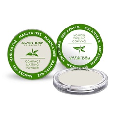 Пудра для лица ALVIN DOR ALVIN D’OR Пудра компактная Manuka Tree