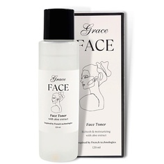 Тоник для лица GRACE FACE Увлажняющий и успокаивающий тоник для лица с экстрактом алоэ вера 120.0