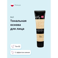 Тональное средство BELL Тональная основа для лица MY EVERY DAY MAKE-UP с эффектом сияния