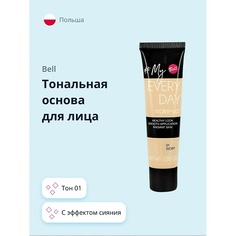 Тональное средство BELL Тональная основа для лица MY EVERY DAY MAKE-UP с эффектом сияния