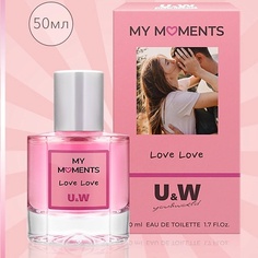 YOU & WORLD Туалетная вода женская My Moments Love Love Клубника и Ваниль 50.0