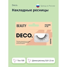 Ресницы накладные DECO. Накладные ресницы ESSENTIAL №109 1.0