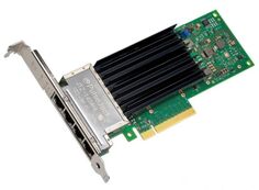 Сетевой адаптер Intel X710-T4L 1010GbE, RJ-45, 4-port, PCI Express x8, PCIe, low profile