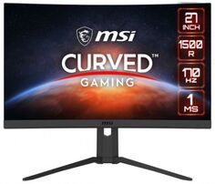 Монитор 27" MSI G27CQ4P E2 9S6-3CB04T-057 2560x1440, 16:9, VA, 170Hz, 1ms, 250cd, 178гр/178гр, HAS, HDMI, DP, FreeSync Premium, черный