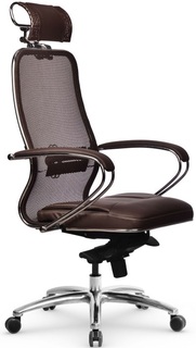 Кресло офисное Metta Samurai SL-2.04 MPES Цвет: Темно-коричневый. Метта
