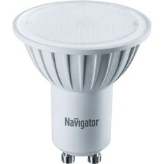 Лампа светодиодная Navigator NLL-PAR16-5-230-3K-GU10 5Вт, 176-264В, 3000К, 360лм, GU10, 50х57мм, рефлектор, матовая (94264)
