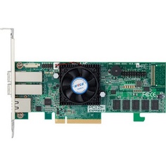 Контроллер Areca ARC-1886-8X PCIe 4.0 x8 LP, NVMe/SAS/SATA 12G, RAID 0,1,5,6,10,50,60, 8port (2*ext SFF8644 x4), Cache 8GB RTL