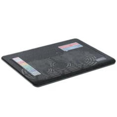 Подставка для ноутбука STM ICEPAD IP23 до 17,3", 2 вентилятора 125x125мм, чёрная