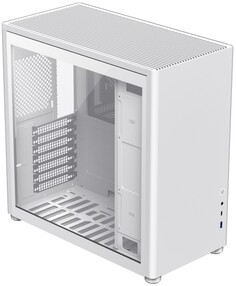 Корпус ATX GameMax Spark Pro Full White без блока питания, белый, USB3.0+Type-C, Combo Audio