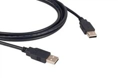 Кабель интерфейсный Kramer C-USB/AA-3 96-0212003 USB-A 2.0 вилка-вилка, 0,9 м