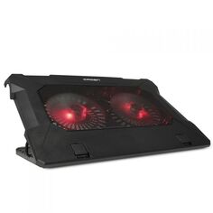 Подставка для ноутбука Crown CMLC-530T CM000001684 для ноутбуков 17", размер вентилятора D140х20мм 2шт, LED подсветка красная, USB