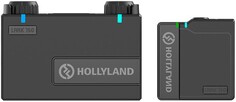 Микрофонная система Hollyland Lark150SOLO_BK одноканальная беспроводная, передача сигнала до 100м, задержка 5мс, рабочий диапазон 2,4 ГГц, передатчик,