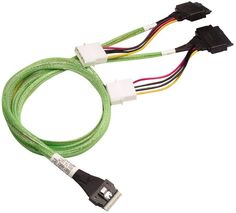 Кабель ACD ACD-60005-MD (6710075) Slimline SASx8 (SFF8654) -to- 2*U.2 Direct, 1m (аналог Broadcom 05-60005-00)