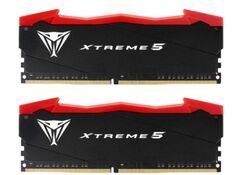 Модуль памяти DDR5 48GB (2*24GB) Patriot Memory PVX548G82C38K Viper XTREME PC5-65600 8200Mhz CL38 1.45V радиатор (retail) Патриот