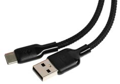 Кабель ITEL C22N(ICD-C22N) 1911958 USB (m)-USB Type-C (m) 1м черный