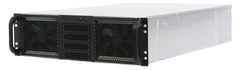 Корпус серверный 3U Procase RE306-D0H14-C8-48 0x5.25+14HDD,черный,без блока питания(2U,2U-redundant),глубина 480мм,MB CEB 12"x10.5",8slot
