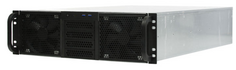 Корпус серверный 3U Procase RE306-D0H12-A-45 0x5.25+12HDD,черный,без блока питания(PS/2,mini-redundant,2U-redundant),глубина 450мм,MB ATX 12"x9.6",4sl