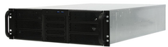 Корпус серверный 3U Procase RE306-D6H4-E-55 6x5.25+4HDD,черный,без блока питания(PS/2,mini-redundant,2U-redundant),глубина 550мм,MB EATX 12"x13",4slot