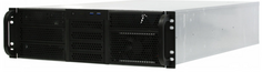 Корпус серверный 3U Procase RE306-D4H7-A-45 4x5.25+7HDD,черный,без блока питания(PS/2,mini-redundant,2U-redundant),глубина 450мм,MB ATX 12"x9.6",4slot
