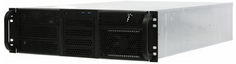 Корпус серверный 3U Procase RE306-D4H7-FC-55 4x5.25+7HDD,черный,без блока питания(PS/2,mini-redundant,2U-redundant),глубина 550мм,MB CEB 12"x10.5",4sl