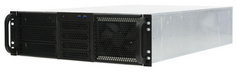 Корпус серверный 3U Procase RE306-D3H9-FC-55 3x5.25+9HDD,черный,без блока питания(PS/2,mini-redundant,2U-redundant),глубина 550мм,MB CEB 12"x10.5",4sl