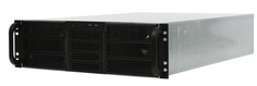 Корпус серверный 3U Procase RE306-D6H4-A-45 6x5.25+4HDD,черный,без блока питания(PS/2,mini-redundant,2U-redundant),глубина 450мм,MB ATX 12"x9.6",4slot