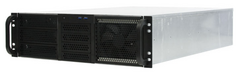 Корпус серверный 3U Procase RE306-D3H9-FE-65 3x5.25+9HDD,черный,без блока питания(PS/2,mini-redundant,2U-redundant),глубина 650мм,MB EATX 12"x13",4slo