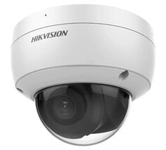 Видеокамера IP HIKVISION DS-2CD2123G2-IU(4mm)(D) 2Мп уличная купольная с EXIR-подсветкой до 30м и технологией AcuSense