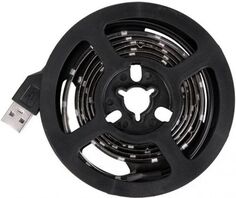 Лента Lamper 141-383 LED с USB коннектором 5 В, 8 мм, IP65, SMD 2835, 60 LED/m, цвет свечения синий