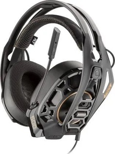 Гарнитура Plantronics RIG 500 PRO HC черная, 1.3м, мониторные, оголовье